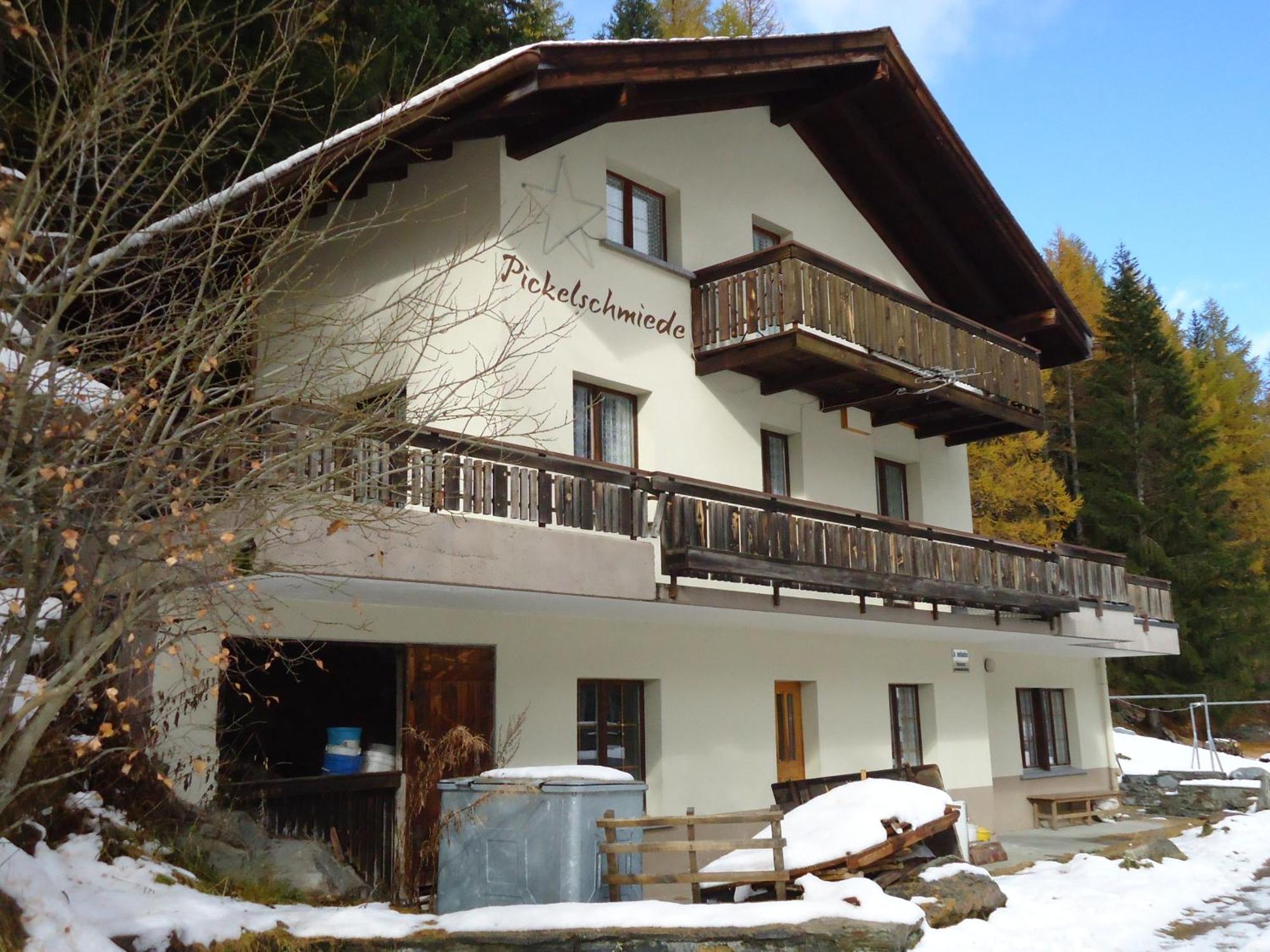 Haus Pickelschmiede Apartment Saas-Grund Exterior photo